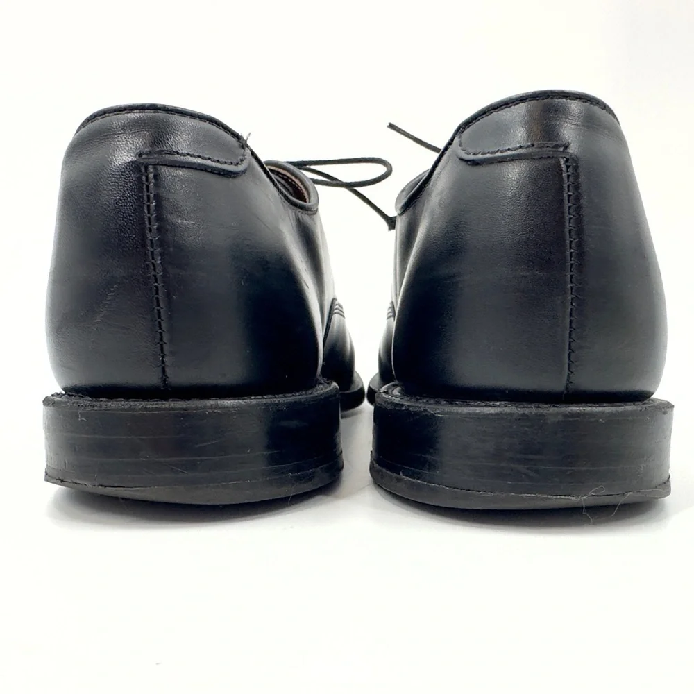 Allen Edmonds Park Avenue Dress Shoes Mens 9B Black Leather Cap Toe Oxford